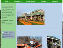 Tablet Screenshot of harlowfarm.com